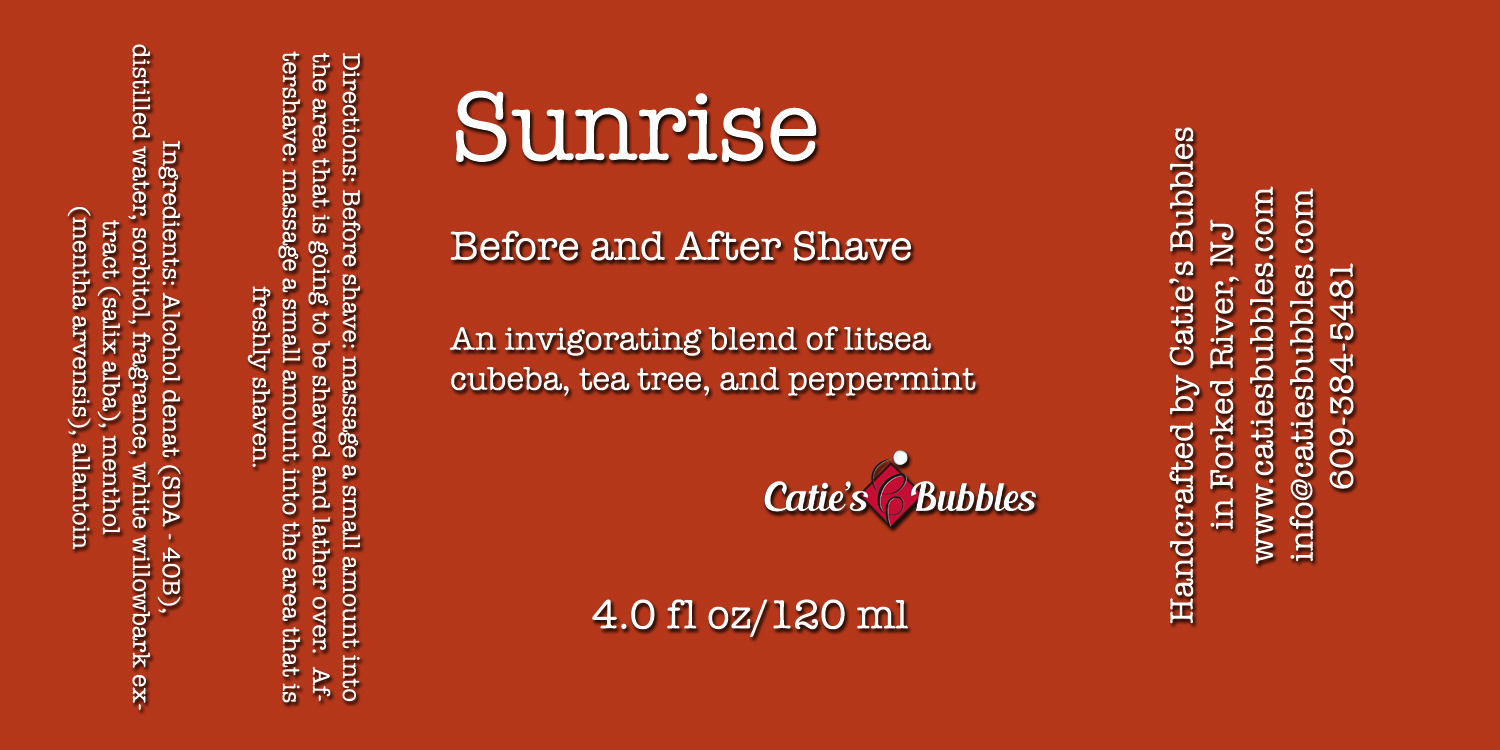 Sunrise Before and After Shave Sunrise Before and After Shave